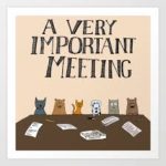very important meeting image