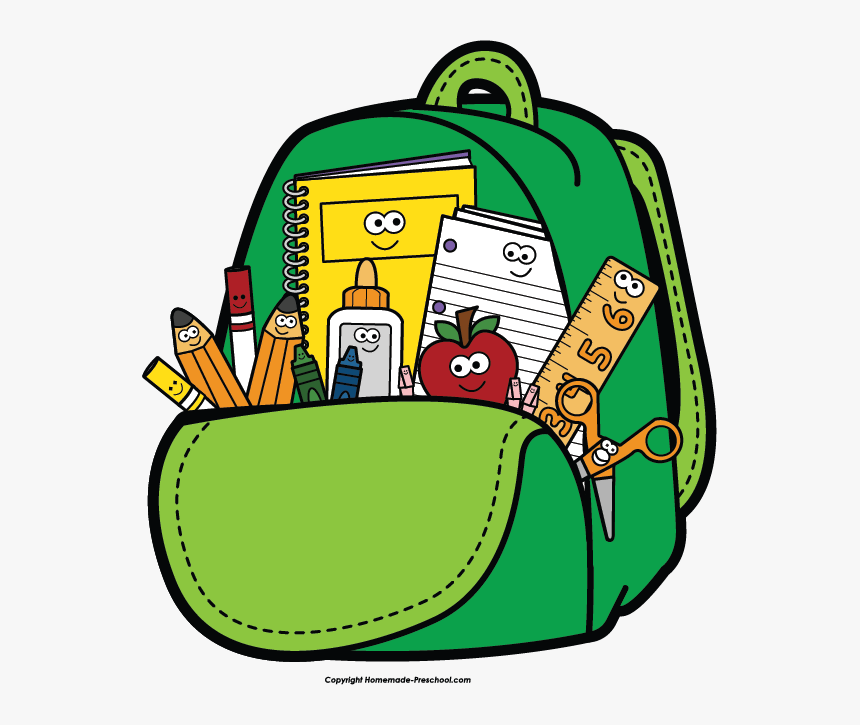 backpack-clipart - Eleanor Hall School