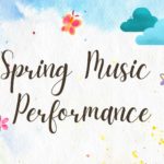 Spring Music Performance Youtube Intro in Animated Watercolor Style