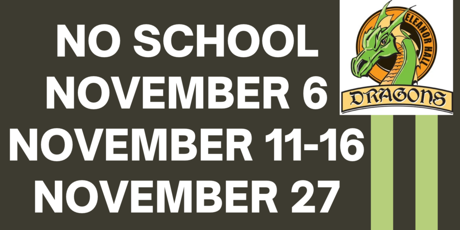 No School Dates in November